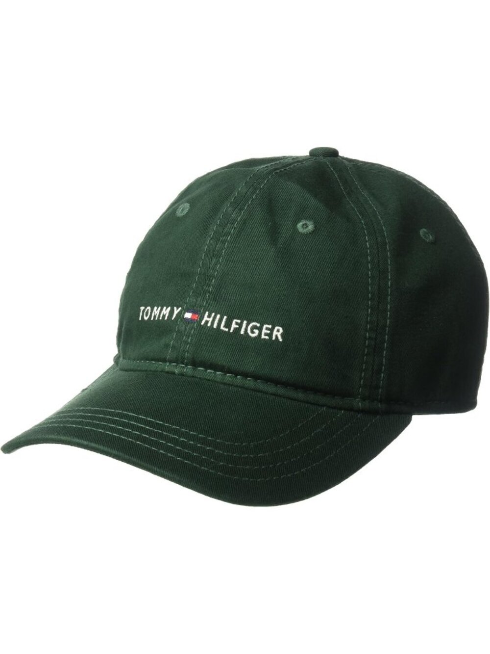 Tommy Hilfiger Men's Pine Grove Cotton Logo Adjustable Baseball Cap